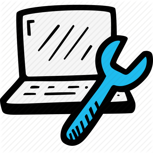 Computer, Laptop, Notebook, Repair Icon