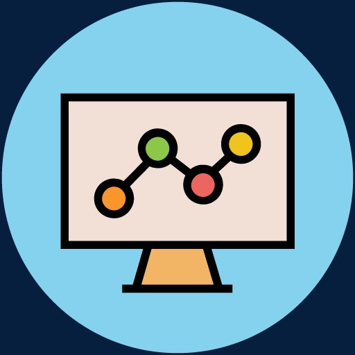 Hand Painted Art Material Technology Icons,computer Screen