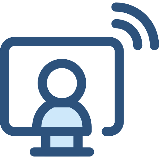 Computer, People, User, Employee, Worker Icon