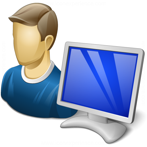 Iconexperience V Collection User Monitor Icon