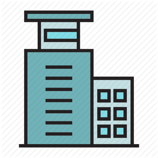 Apartment, Building, Condo, Edifice, Office, Structure, Tower Icon
