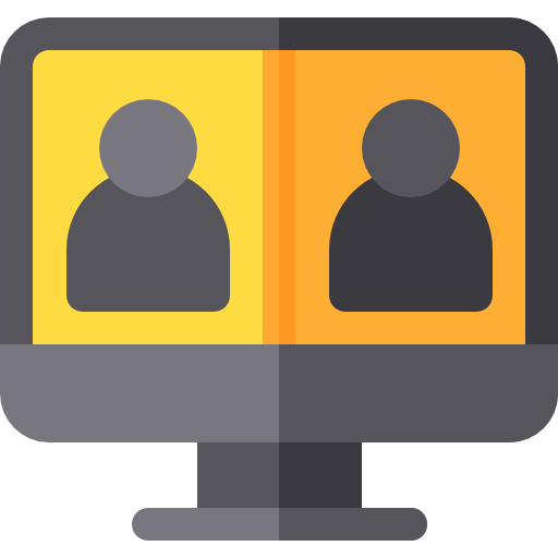 Video Conference Icon Discussion Freepik