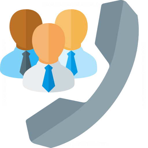 Iconexperience G Collection Phone Conference Icon