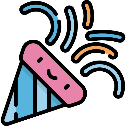 Confetti Icon New Year Freepik