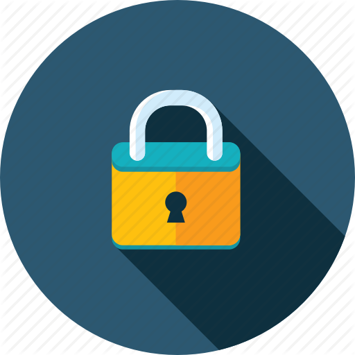 Confidential, Information, Long Shadow, Padlock, Protection