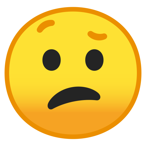 Confused Face Icon Noto Emoji Smileys Iconset Google