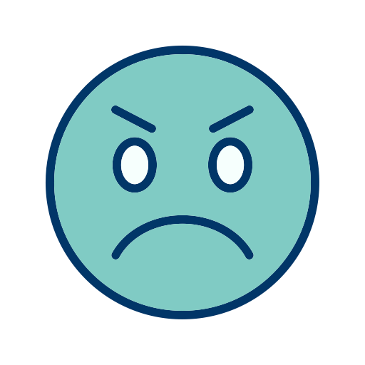 Smiley Face Confused Emoticon Icon Clip Art