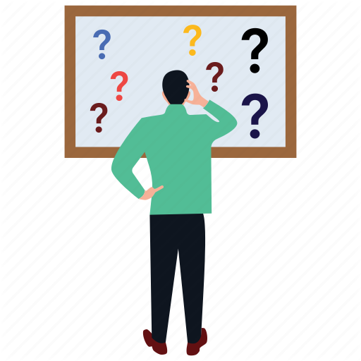 Business Confusion, Business Problems, Confused Businessman