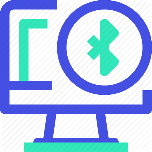 Computer, Connect Icon