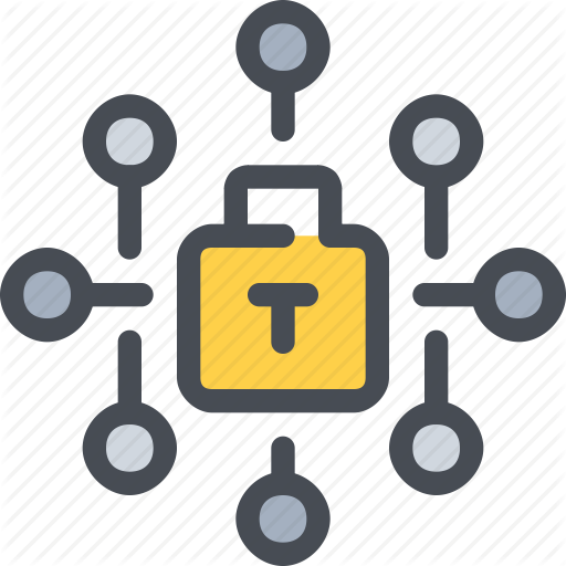 Connect, Data, Network, Padlock, Secure, Security Icon