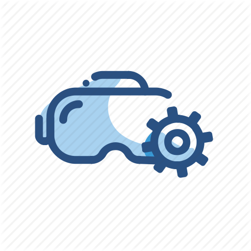 Headset, Ocuclus, Prefrences, Reality, Settings, Virtual, Vr Icon