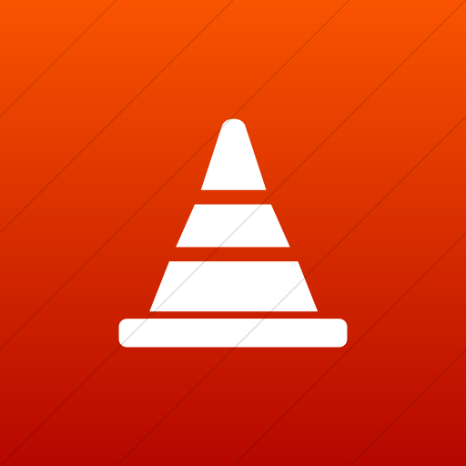 Flat Square White On Red Gradient Broccolidry Traffic