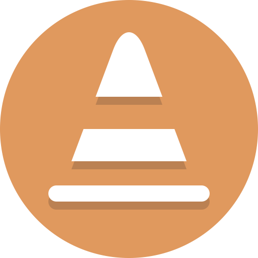 Cone, Construction Icon