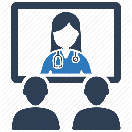 Consultation, Doctor, Healthcare, Medical, Online Icon