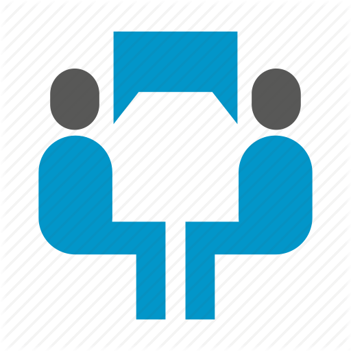Consultant, Consulting, Meeting, Sitting, Speech Icon