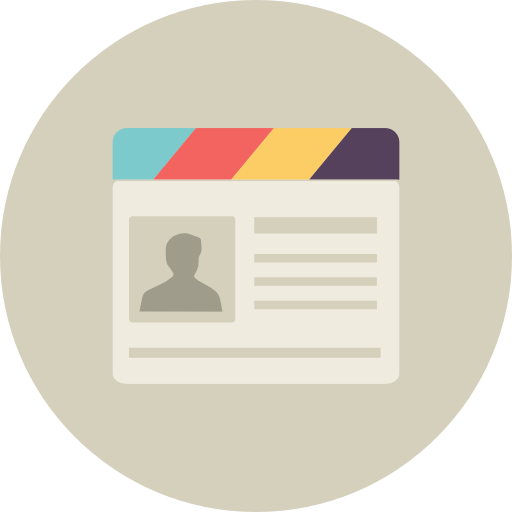 Contact, Card Icon Free Of Flat Retro Communications Icons