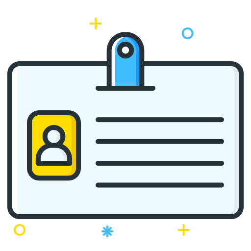 Id Card Icon Job Seeker Iconset Inipagi Studio