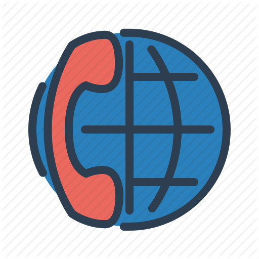Call Center, Contact Us, Customer Support, International Call Icon