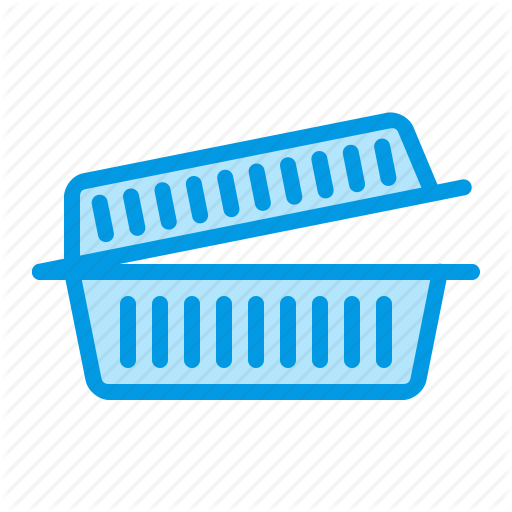 Container, Disposable, Food, Plastic Icon