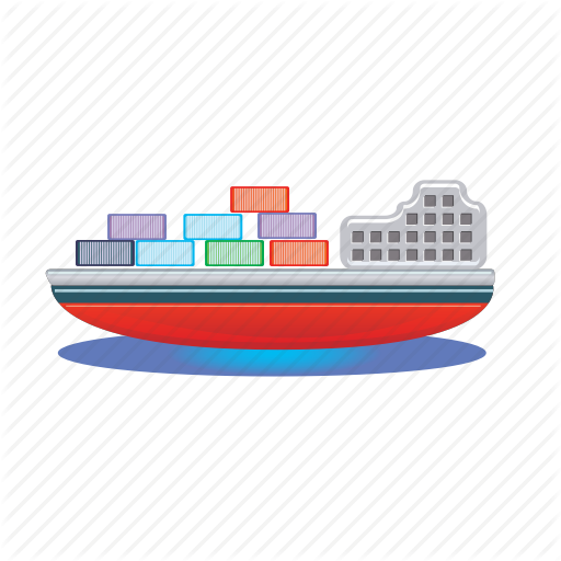 Cargo, Container, Ship, Shipping, Transport Icon