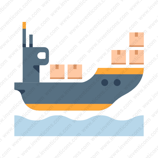 Download Cargo,ship Icon Inventicons