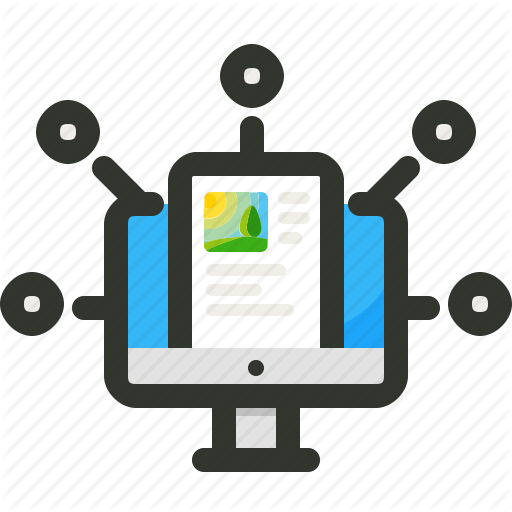 Blogger, Blogging, Content, Marketing Icon