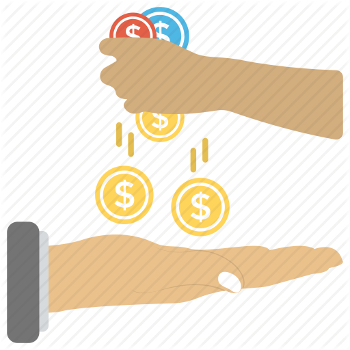 Charity, Contribution, Donation, Giving Money, Grant Icon