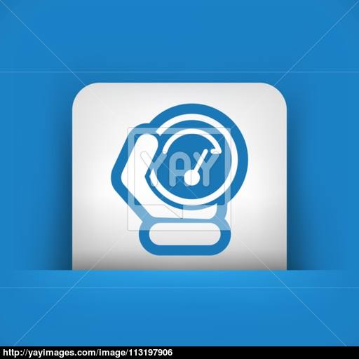 Speed Control Icon Vector