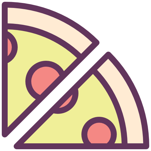 Pizza, Food, Cooking Icon Free Of Kitchen Bold Line Color Mix