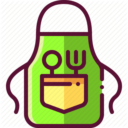 Apron, Baking, Chef, Colored, Cooking Icon