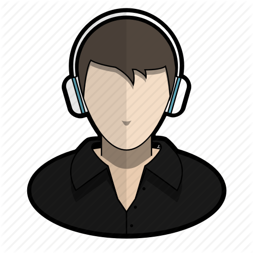 Avatar, Cool, Headphones, Music, Profile, Shirt, User Icon