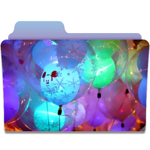 Folder Balloons Icon Cute Folders Iconset Anabella Falivene