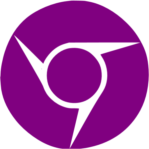 Purple Chrome Icon