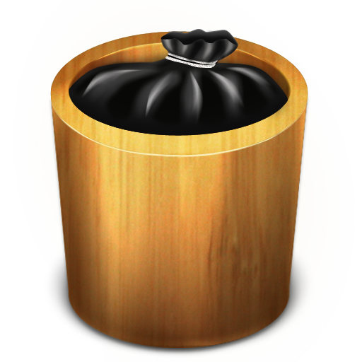 Trash Wood Full Icon Trash Iconset
