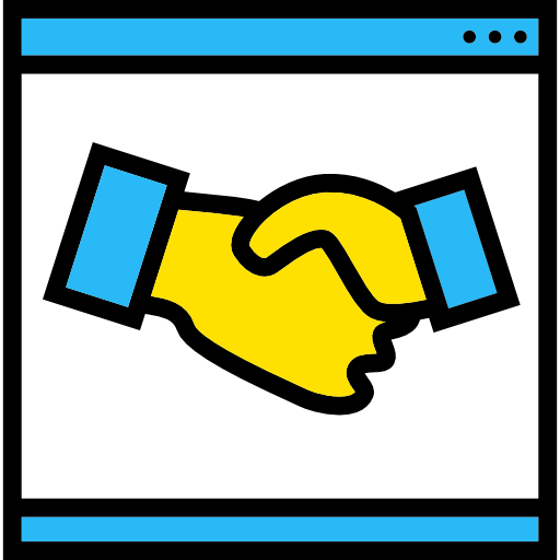 Agreement, Cooperation, Handshake Icon