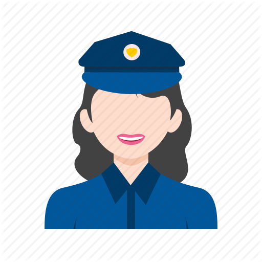 Cop, Law, Man, Officer, Police, Uniform, Woman Icon