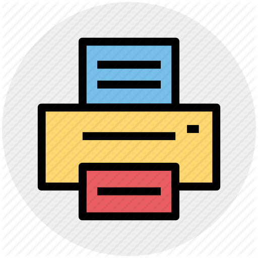 Copier, Facsimile, Fax, Fax Machine, Printer Icon