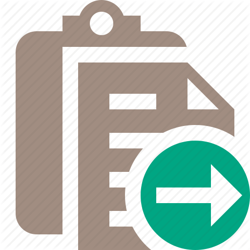 Clipboard, Copy, Next, Paste, Task Icon