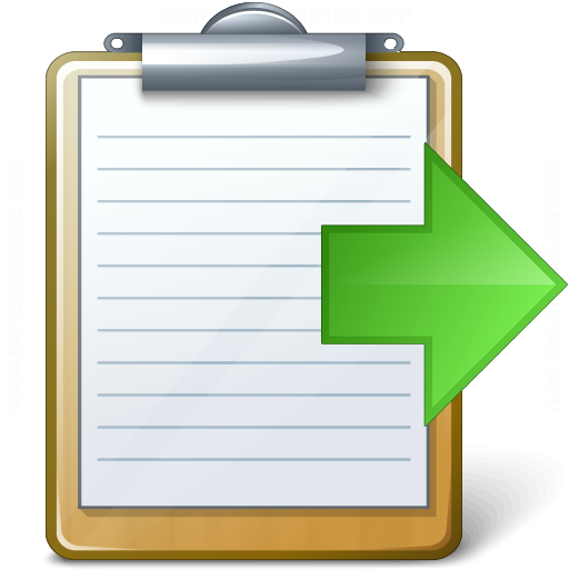 Iconexperience V Collection Clipboard Next Icon