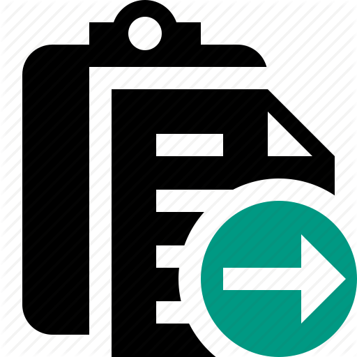 Clipboard, Copy, Next, Paste, Task Icon