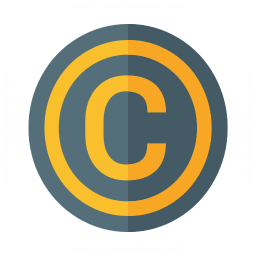 Iconexperience G Collection Symbol Copyright Icon