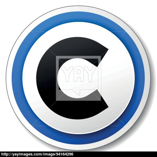 Vector Copyright Icon Vector