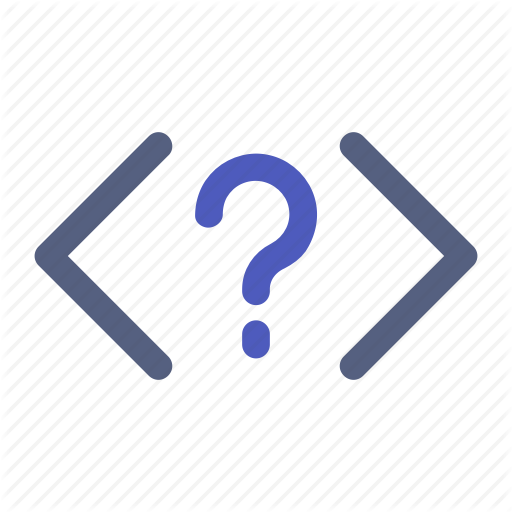 Code, Code Icon, Coding, Html, Question Icon
