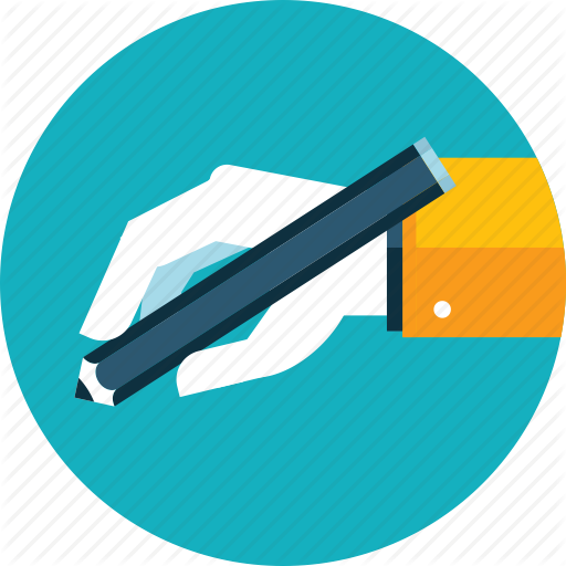 Copywriting, Education, Hand, People, Text, Writing Icon