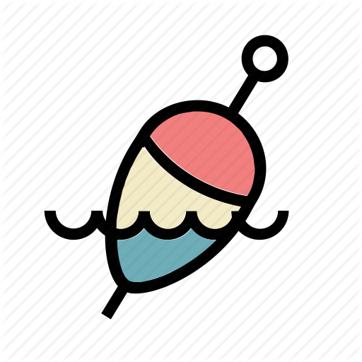Bobber, Cork, Fishing, Float, Water Icon