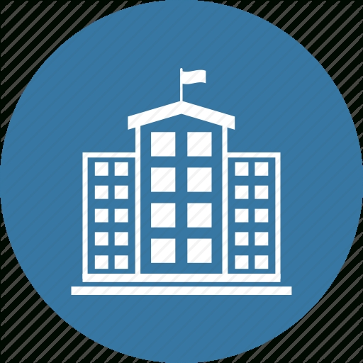 Building Icon Blue Furniture Walpaper