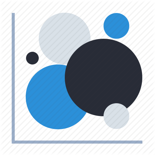 Bubble, Correlation, Data, Diagram, Plot, Schedule, Statistics Icon