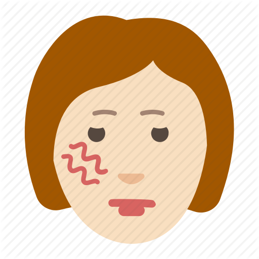 Cosmetology, Face, Health, Problem, Skin, Veins, Woman Icon