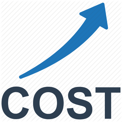 Cost Increase, High Cost, Rising Costs Icon