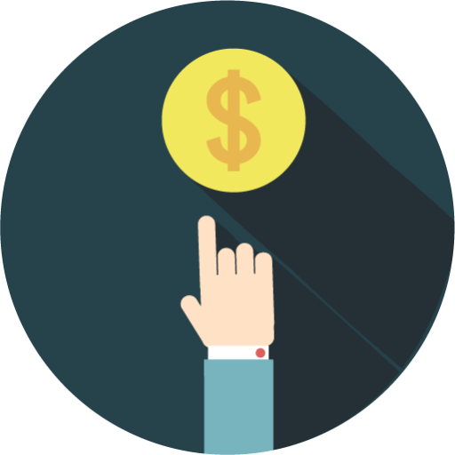 Cost, Per, Click, Cpc, Money, Monetize Icon Free Of Seo